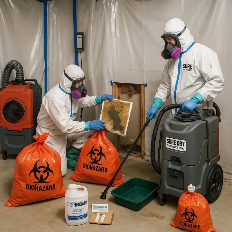 Contaminated Water Handling Protocols process in Highlands Ranch, CO