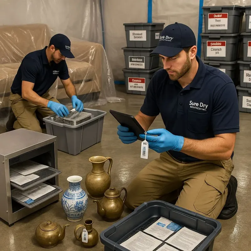 Content Protection and Restoration process in Highlands Ranch, CO