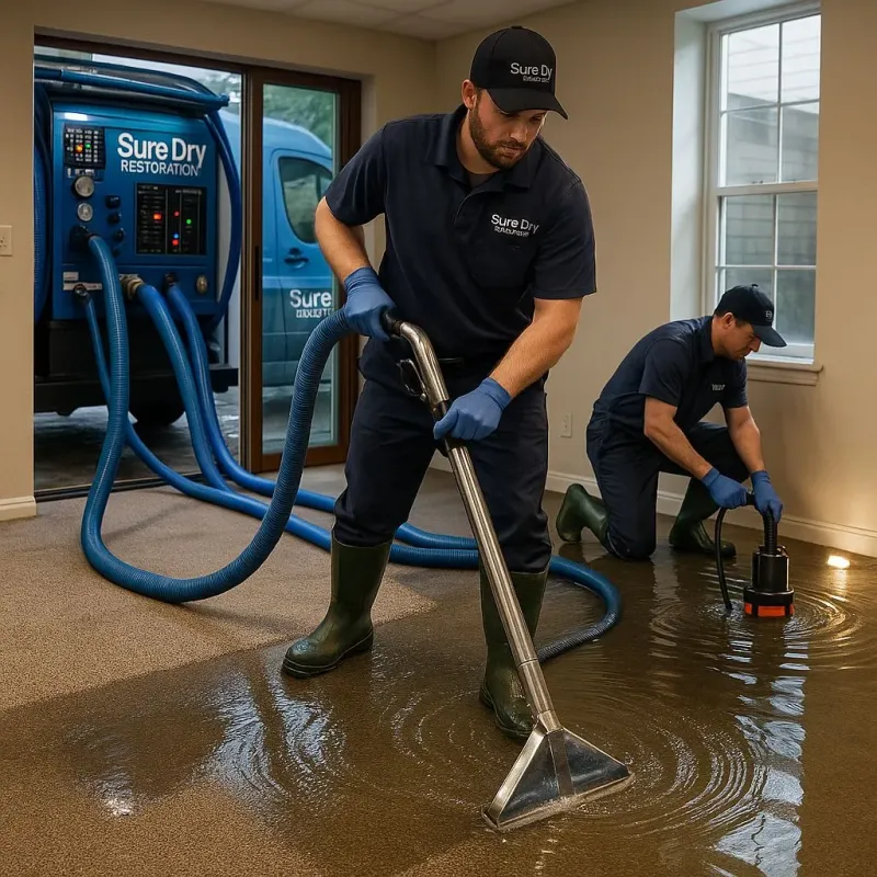 Water Extraction and Removal process in Highlands Ranch, CO